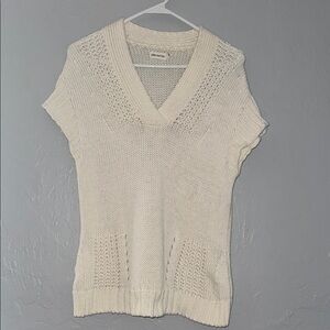 Paz torras V-Neck Textured Sweater92